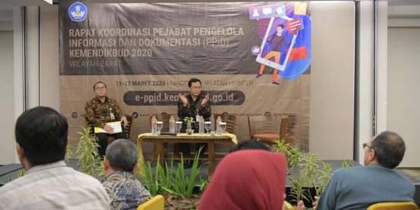 PPID UNILA Ikuti Rakor PPID Kemendikbud