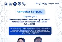 Universitas Lampung Siap Mengikuti Uji Publik Monitoring dan Evaluasi (Monev) Keterbukaan Informasi Publik pada Badan Publik Tahun 2025